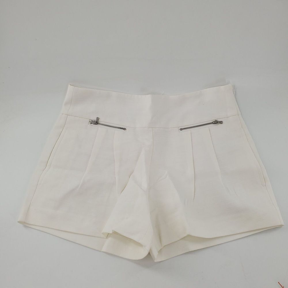 NWT$54 Loft Womens 00 White Chino‎ Shorts